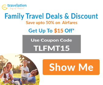 Family Travel Discount! Save Up To 70% + Get $15 Off.