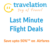 Last Minute Flights Deals. Book Now and take Flat $15 Off with Coupon Code - TLLMT15