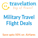 Huge discount on Military Travel flight deals. Book Now and take Flat $15 Off with Coupon Code – TLMIL15