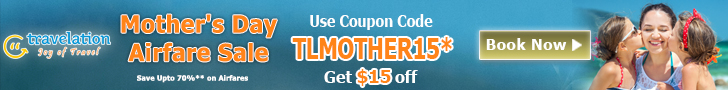 Last Minute Mother's Day Airfare Sale. Book Now and Get $30 Off.