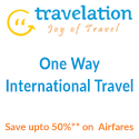 Cheap One Way International Flights. Book Now and Get Flat $15 Off.