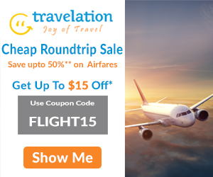 Cheap Round Trip Flight Sale! Book Now & Get Up To $15 Off*. Use Coupon Code FLIGHT15.