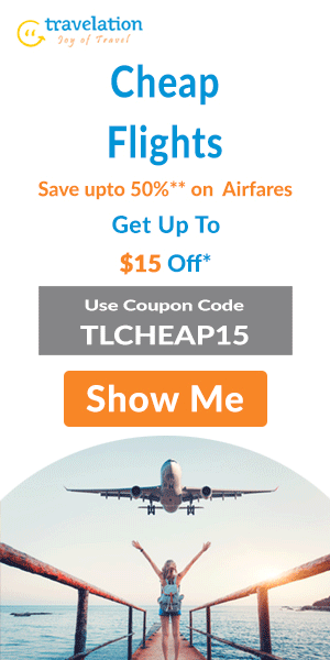 Cheap Flight Sale! Book Now & Get Up To $15 Off. Use Coupon Code TLCHEAP15.
