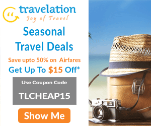Winter Travel Deals. Book now and Get $15 Off with coupon code TLWINTER15. Hurry!