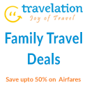 Get huge discount on Family Travel Deals! Book now and get extra $15 off with Coupon Code - TLFMT15.