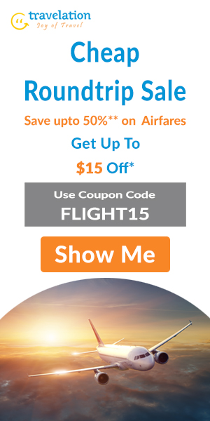 Cheap Round Trip Flight Sale! Book Now & Get Up To $15 Off*. Use Coupon Code FLIGHT15.